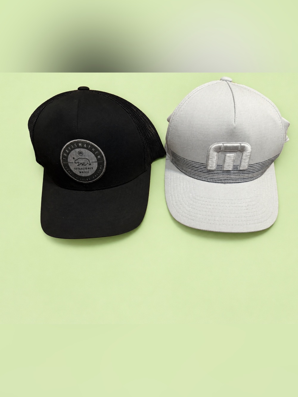 Travis Mathew Hats set of 2